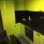 Светло-зелёный кухонный гарнитур с рельефными фасадами